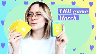 March 2021 TBR GAME ✨ | Books Against Humanity picks my TBR!! 🙌🏻