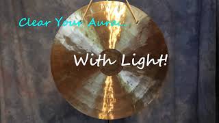 Gong Meditation #3 of 7~3rd Chakra/Solar Plexus/Clear Aura~6+ min~Available at templesounds.net