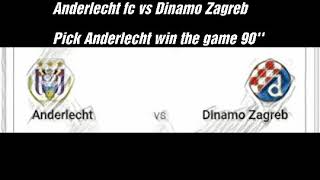 Anderlecht fc vs Dinamo Zagreb 4.10.2018 free tip for betting