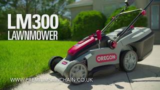 Oregon LM300 Cordless Lawnmower Demo