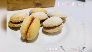 Lusikkaleivät | Spoon 🥄  Cookies | Cookies from Finland