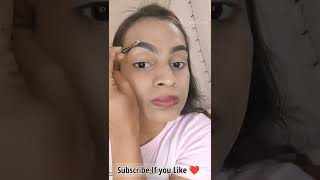 #Tried The Viral TikTok Clean Makeup Look#NoFoundation#Trending Shorts#YoutubeShorts@StylewithPinki