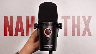 Behringer D2 Podcast Pro Review / Test (vs. SM7b, Q2u)