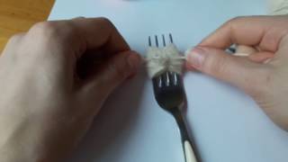 How to make pom poms mini