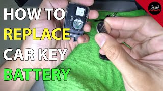 How to REPLACE BATTERY in ISUZU key - Dmax 2022. Key batteries DIY REPLACEMENT