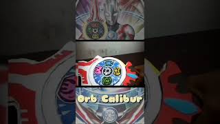 pedang orb calibur/Dx ultraman#ultraman #orb #cardboard