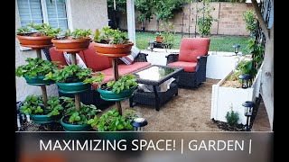 Small space garden ideas. How to turn a  small space into a garden retreat.