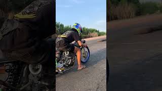 drag bike setting herex 300cc honda only