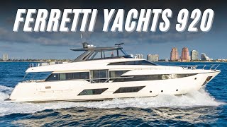 $7.5 Million 2020 Ferretti Yachts 920