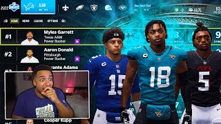 WITH MY #1 PICK I DRAFTED! MADDEN 23 CONNECTED FRANCHISE