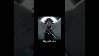 I got alight motion :D #demonslayer #anime #demonslayeredit #new #edit #animeedit #alightmotion #bla