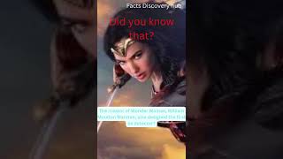 Do you know THIS about the Wonder Woman Creator🤯#shorts#dc