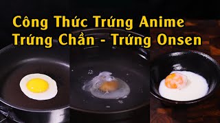 Công Thức Trứng Chiên Manga | Trứng Chần | Trứng Luộc Mềm | Trứng Onsen Cực Dễ Làm | Việt Nể Vlog