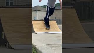 Feeble Stall Mini Ramp #skateboard #skate #skateboarding