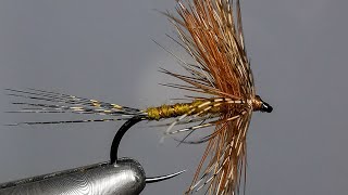 Olive Jingler Dry Fly