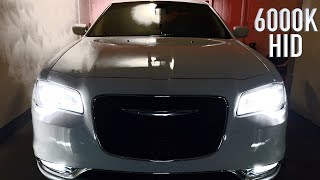 2018 Chrysler 300: 6000k HID Kit Install