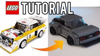 LEGO AUDI S1 (FULL TUTORIAL)