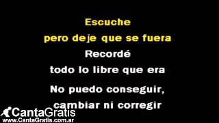 No te va a gustar - Chau (CantaGratis - Karaoke)