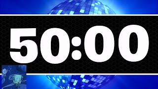 ✨ Classic Electronic Music 90's 00's 50 Minutes - ⏱ TIMER & ALARM ⏱ - COUNTDOWN