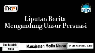 UJIAN TENGAH SEMESTER KPI 6C - DINI FAUZIAH ( MMP )