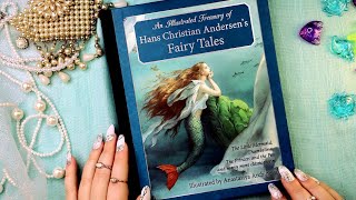 ASMR Book Page Turning & Tracing 📘 Hans Christian Andersen Fairy Tales ✨ Soft Spoken & Inaudible