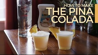 How to Make a Piña Colada | 60 Second Cocktails