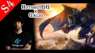 【ProMid 職業中路】S4 CLG HotshotGG  Galio 加里歐 June. 13 11/3/15