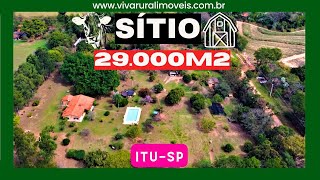 Sítio de 29.000 m2 a venda em ITU-SP.