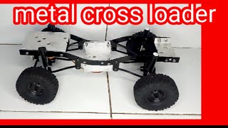 DIY Full Metal Chassis for WPL C24-1| Cross Loader from Transistor Heat sink | DIY RC Car