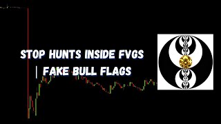 ICT Gems - Stop Hunts Inside FVGs | Fake Bull Flags