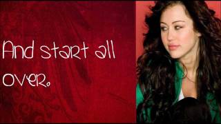 Miley Cyrus - Start All Over [ Lyrics ]