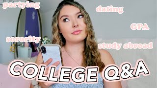 HONEST COLLEGE Q&A | dating, studying abroad, partying, + more! (Marquette University)