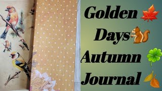 "GOLDEN DAYS" October Design Team Project For @tattytreasures. Part 1 🍁🐿🍀🍂