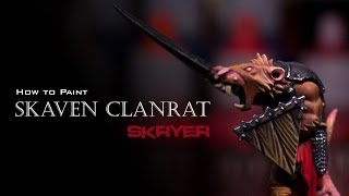 How to paint Skaven Clanrat Skryer by Lester Bursley