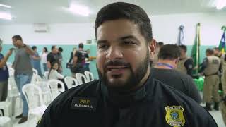 Entrega do veiculo e equipamentos a SMTT