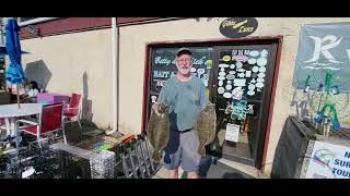 8-5-24 22 inch and 19 inch fluke from surf