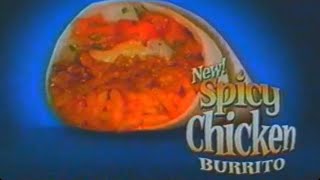 Taco Bell Spicy Chicken Burrito Commercial | 2004