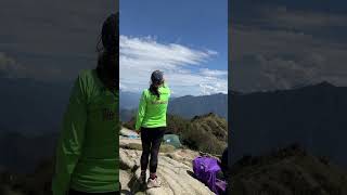 Rest stop Inca Trail Peru Day 3 sick exhausted tough #doinglittle #hiking #fun #travel #disorder