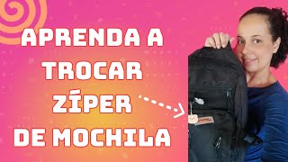 Lucre muito trocando zíper de mochila - Dica para fidelizar o cliente no final do vídeo.