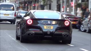 Supercars of London 2014 - August Part 1 - Huracan, Agera R, Huayra and more!