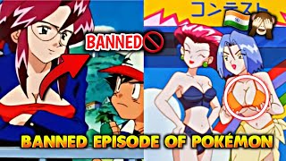 Top 5 Banned Pokémon Episodes In India🇮🇳🔥| Deleted Pokémon Scenes In India | In Hindi |