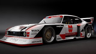 Assetto Corsa: 1980 Ford Zakspeed Capri at Abulzz Targa Florio 0.1.19