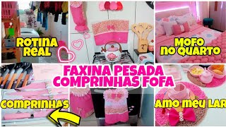 FAXINA PESADA COMPRINHA FOFA  LIMPEZA ORGANIZAÇÃO DECORAÇÃO VIDA DE DONA DE CASA REAL