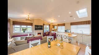 Luxury two bedroom ensuite holiday lodges for sale in Cornwall at St. Tinney Farm