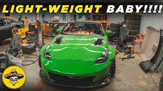 Drift 350z Roll Cage Preparation | Interior Delete | (EP #14)(4K)