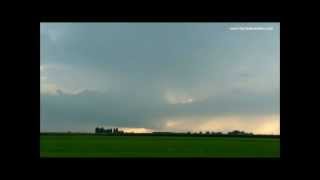 Vercelli supercell time lapse, July 10 2012