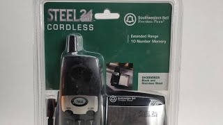 Steel 2.4GHz Cordless Home Telephone