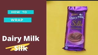 🎀How to Wrap Cadbury Diary Milk Silk | DIY | Valentine Day Special | Kavin Accessories 🎀