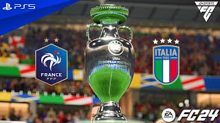 FC 24 - France vs. Italy - UEFA EURO 2024 Final Match | PS5™ [FullHD]