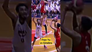 Fran Yu vs Ginebra #youtubeshorts #shorts #pba #pbatour #pbaontour #franyu #yu #ginebra